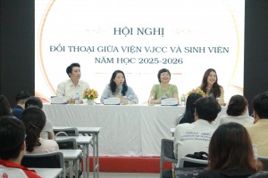RECAP HỘI NGHỊ ĐỐI THOẠI GIỮA VIỆN VJCC VỚI SINH VIÊN NĂM HỌC 2025 – 2026